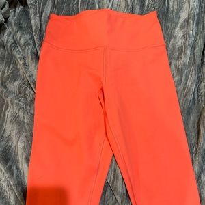 Athleta leggings, bright pink